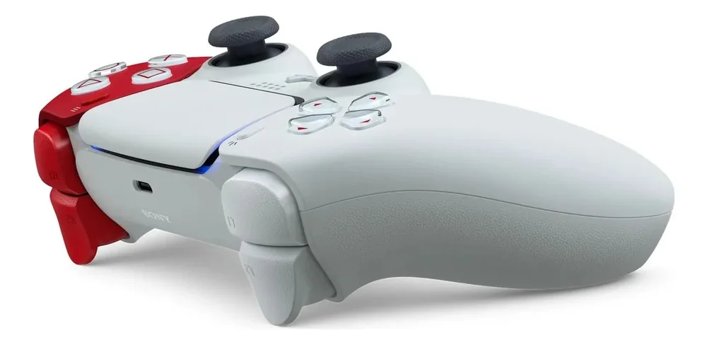 Controle Dualsense® Edição Limitada Do 20o God Of War Ps5 Branco Controle Dualsense® Edição Limitada Do 20o God Of War Ps5 Branco