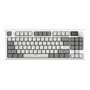 Teclado Mecânico Gamer Bluetooth Tri Mode 2.4g Attack Shark Com Tela K86RGB Cinza