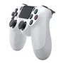 Controle Sem Fio Compatível Com Play4 Ps4 Playstation 4 / Slim / Pro / PC E Smart Tvs Samsung Branco