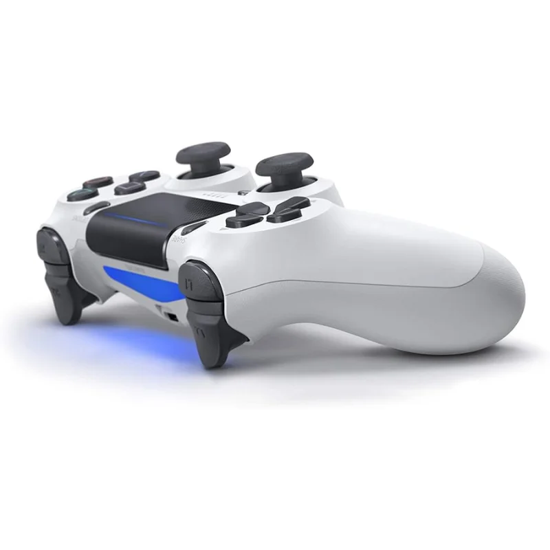 Controle Sem Fio Compatível Com Play4 Ps4 Playstation 4 / Slim / Pro / PC E Smart Tvs Samsung Branco
