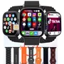 Smartwatch Howear Hw Ultra2 4g 2/64gb 7 Pulseiras Android AmoLED 2 Cameras Wifi
