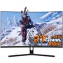 Monitor Gamer Superframe Precision 27 Pol, Curvo, 180hz, Fhd, 1ms, Freesync, HDMI/dp, Preto