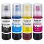 Kit 4 Refil Tinta Para Epson L3110 L3150 L3210 L3250 T504 T544