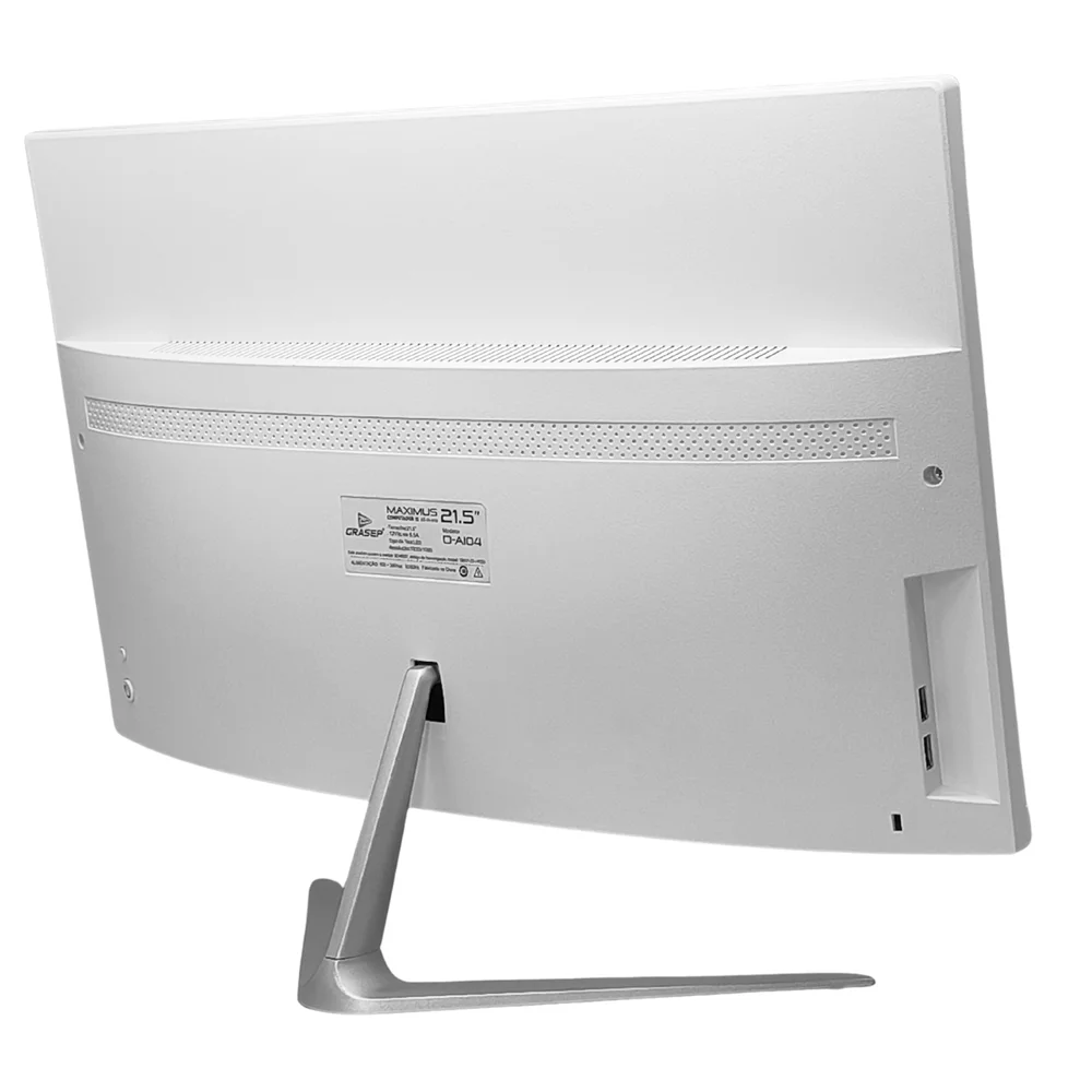 "Computador All In One i5 21,5"" Full Hd 512gb 8GB Ram, HDMI Vga Áudio P2, Wi-fi, Bluetooth Branco Grasep - D-aio4" em Campinas - foto 4